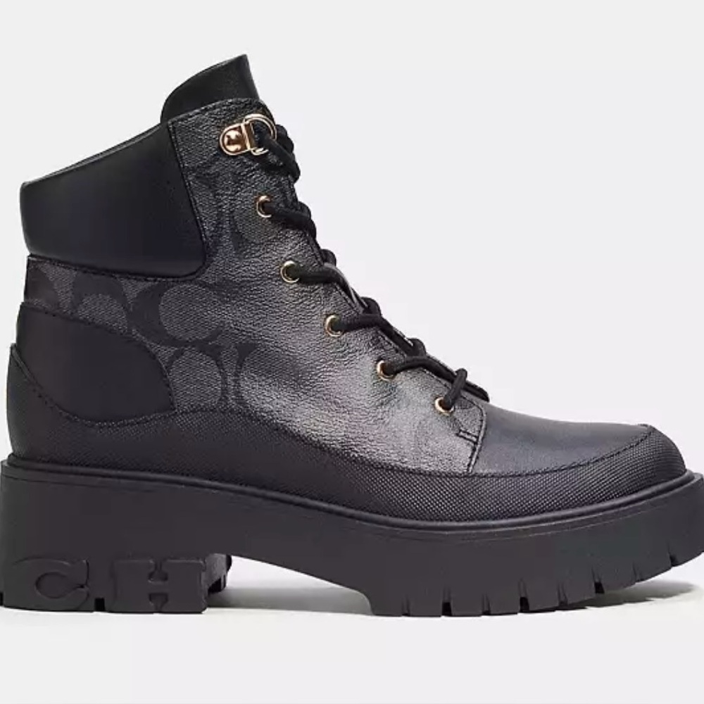COACH Royce Bootie In Signature Canvas
